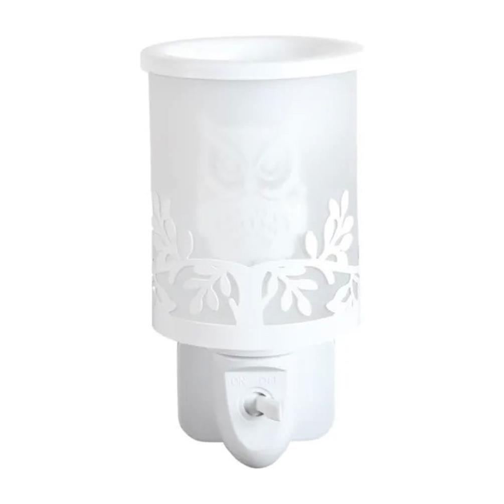 Aroma White Owl Plug In Wax Melt Warmer Extra Image 1